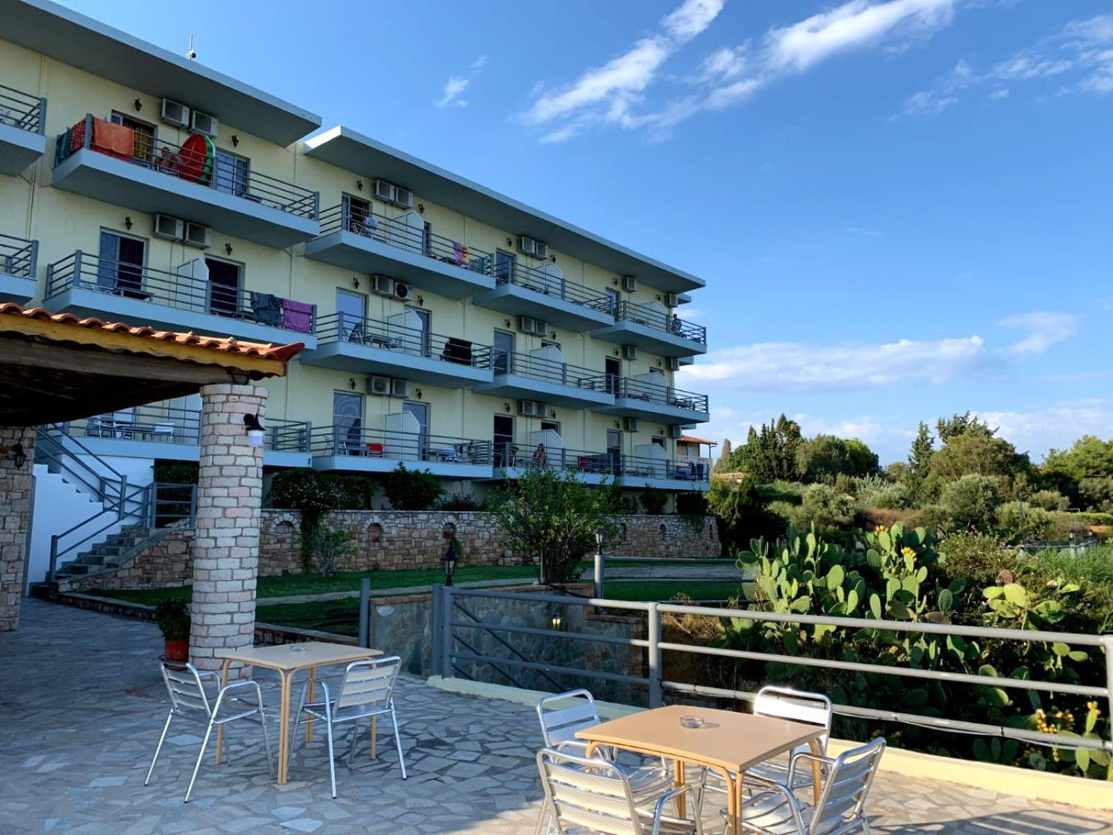 De La Plage Hotel Koroni Dış mekan fotoğraf